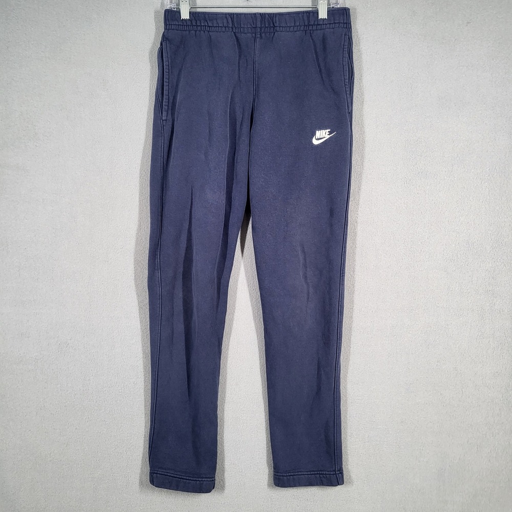 Nike Joggers Mens Small Navy Blue Jogger Athletic Casual Comfort Sweatpants